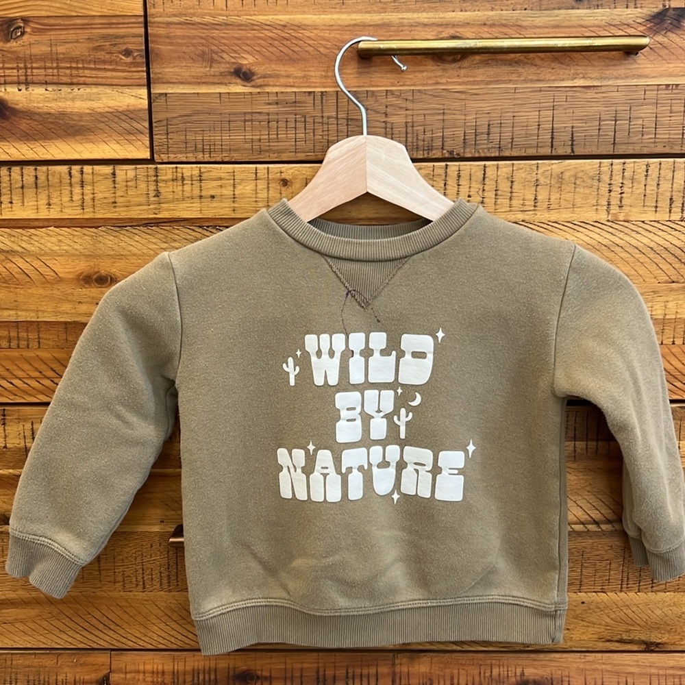 Little Co Lauren Conrad Wild By Nature Crewneck